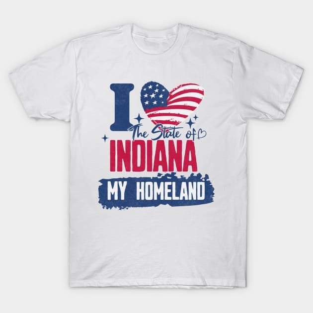 Indiana my homeland T-Shirt by HB Shirts